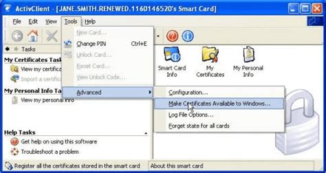 smart card cant use activ client|activclient download.